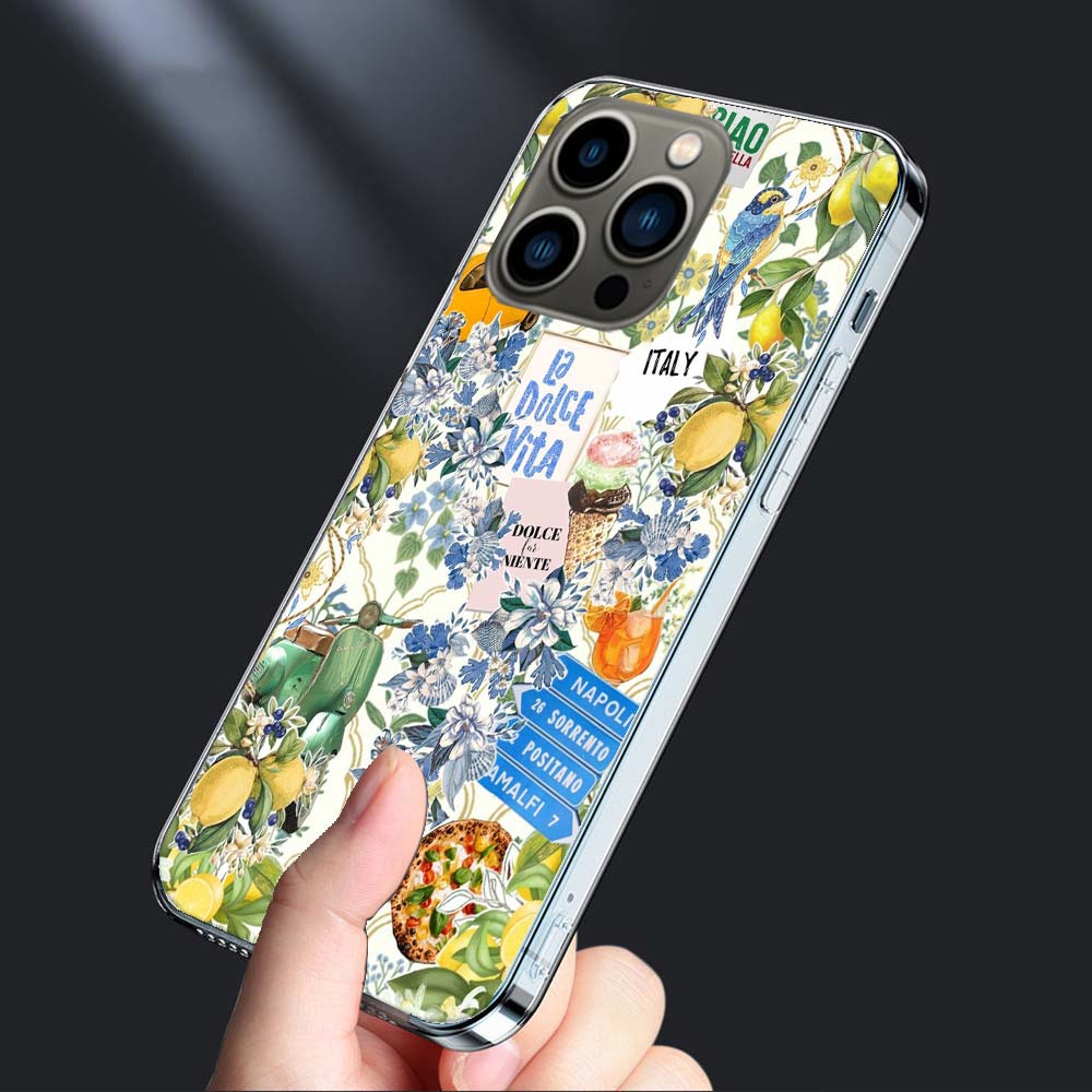 Zitronen Handyhülle Für Iphone 16E 15 Pro 14 Plus 17E 16 17 Pro Max Air 11 12 13 Mini Stoßfest Capa Niedliche Hülle TPU Klar