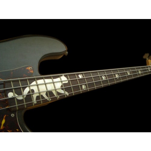 Jockomo Bass Clawfoot Inlay Sticker for White Pearl Base