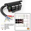 KILIGEN 12V Relay Box and Fuse 5 Pin JD1914 40A 5 Relays and 4 Pin Relay with 1 6 ATC/ATO Blade Fuse, Waterproof Universal Fuse Relay Box for Car