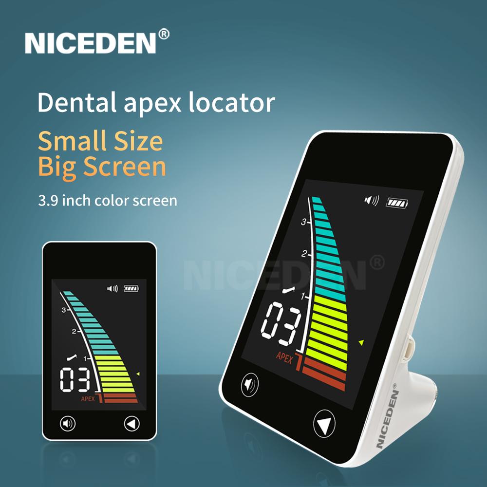 Niceden 2025 מכשיר איתור אפיקס דנטלי אנדו מיקום אפיקס תעלת שורש פריודונטיה מדידה ציוד מדידה עם מקש מגע
