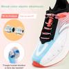Colourful  No Tie Shoe laces Round Shoelaces for Sneakers Elastic Laces without ties Kids Adult Quick Shoe lace Rubber Bands