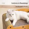 Durable Cat Bed & Scratching Post Combo: Year-Round, No-Shed, Scratch-Resistant Cat Toy & House