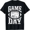 Spieltag Footballsaison Lustiges Herren Damen Mannschaftssport Vintage T-Shirt