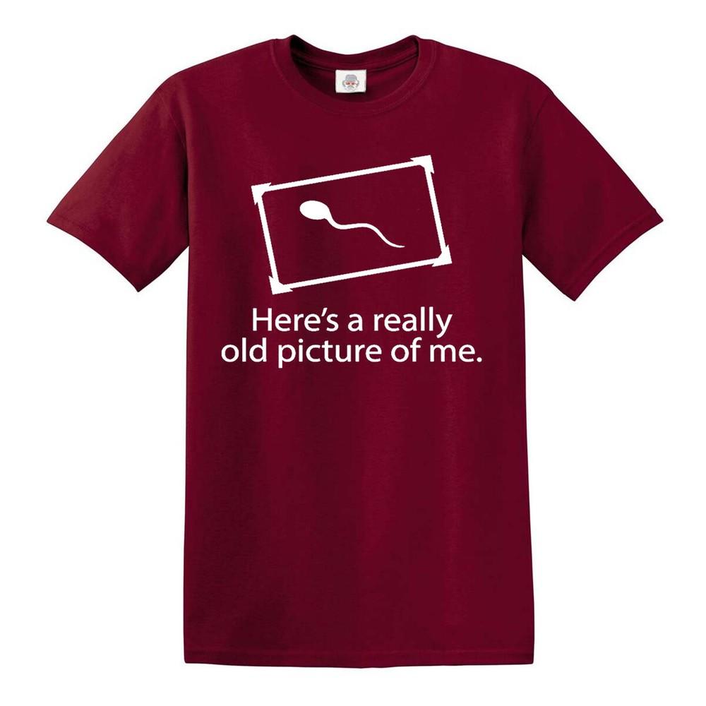 This is an old picture of me funny tshirt rude sexual humor adult party t shirt 2XL