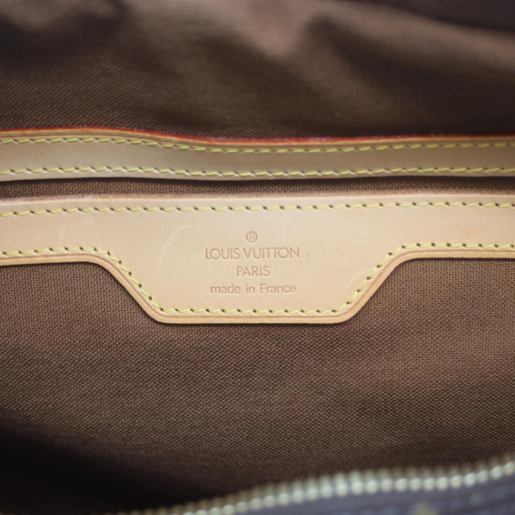 Louis Vuitton 2006 M40074 Monogram Torba Carryall Boston BrązowyUżywany