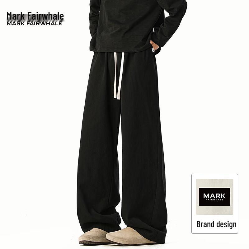 Mark Fairwhale Men's Retro Straight-Leg Casual Pants