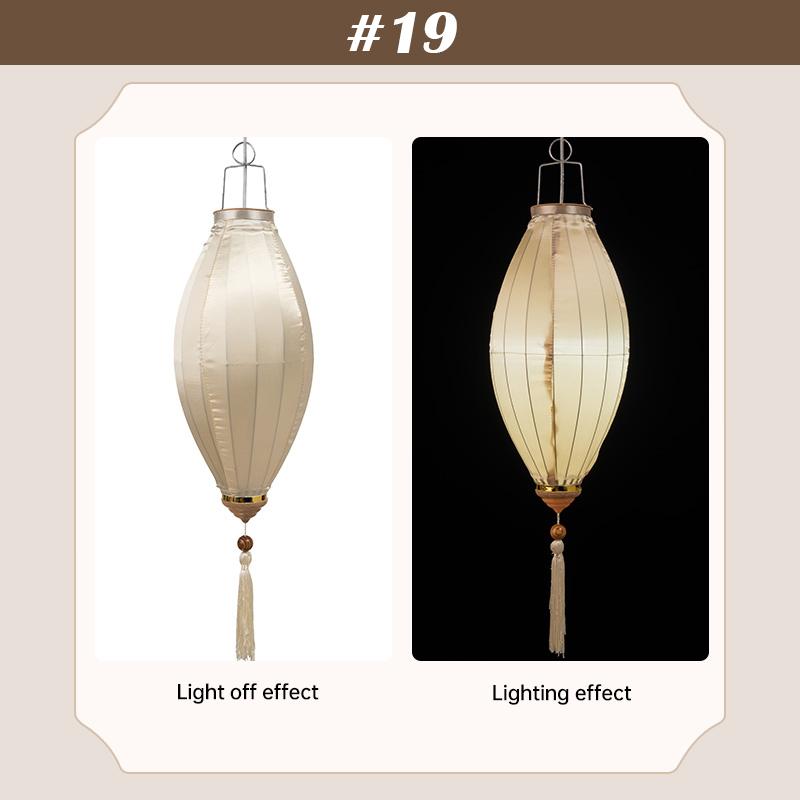 

14-дюймовый традиционный фонарь для вечеринки на открытом воздухе шелковый фонарь китайский вьетнамский праздник середины осени весенний новогодний декор украшения 14INCH