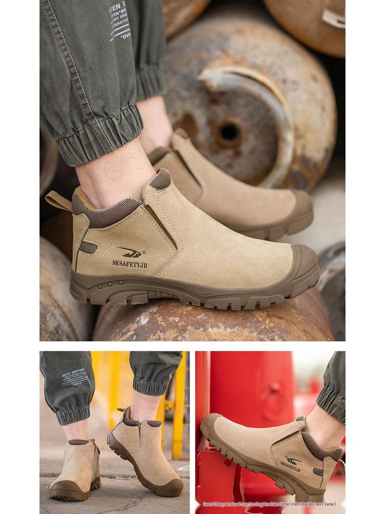 6kV Insulated Anti-Smash Fireproof Safety Work Shoes for Electric Welding