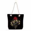 Multifunctional Valentine's Day Printed Thick Rope Shoulder Beach Bag Casual Large Capacity Handbag 0122