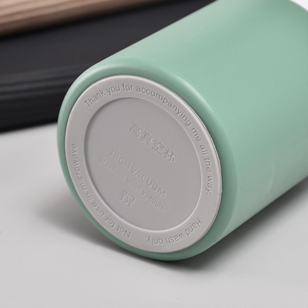 with Cup Vacuum Flask 500ml Thermal Bottle Double Layer Vacuum Insulated Bottle Set  Coffee
