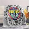 Fenerbahce2 Flannel Blanket, High quality Comfortable for All Seasons, Home Decor, Warmth and Comfort