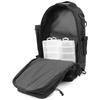 Fishing Tackle Backpack with 4 Trays Storage Bag Outdoor Shoulder Backpack Water-Resistant Fishing Gear Bags with 4 Tackle Box Fishing Gear Bag
