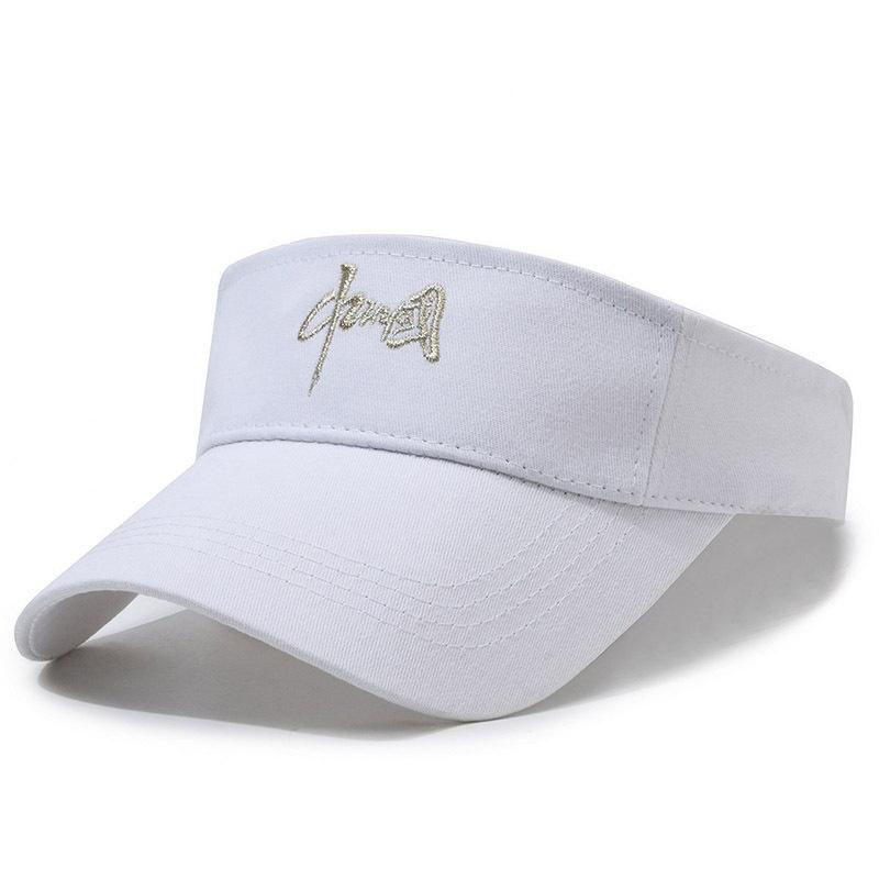 Embroidered Sunscreen Hat Summer Sun Hat for Men Women Running Sports Empty Top Hat