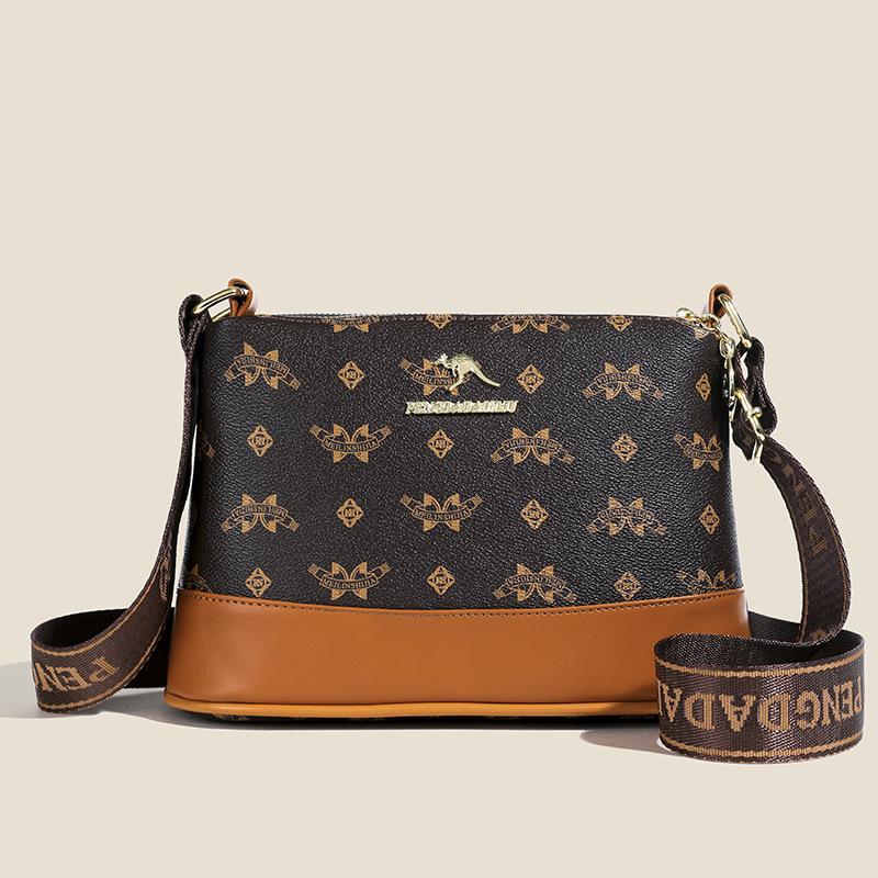 

Трендовая модная сумка-мессенджер 2025 новая ретро маленькая квадратная сумка женщины дарят маме сумку через плечо