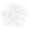 100Pcs Plastic Keychain Clips Transparent Nail File Accessory Light Hand Ledger Clip  Hand Account
