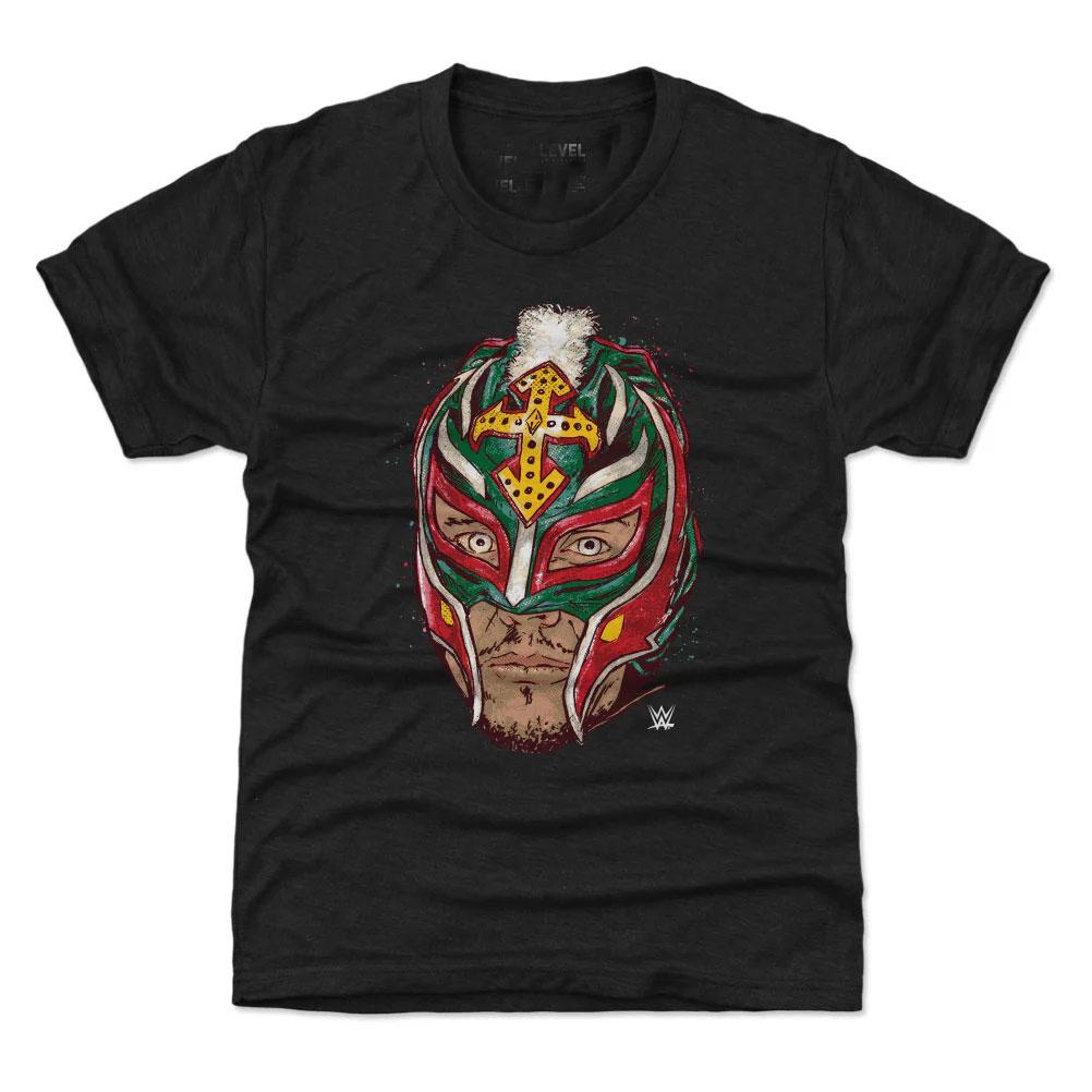 2024 Summer Men's 3D Printed Wrestler Rey Mysterio T-shirt Children's Street Sports Top Tees O-Neck Short Sleeve Tees Tops