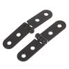 2pcs Door Hinge Furniture Hardware Accessories 180 Degree Foldable Hinge Flap Screw-On Hinges For Sewing Machine Cabinet