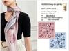 Versatile Double-Sided 100% Mulberry Silk Scarf, 16 Momme Twill, Luxury Style for Autumn/Winter