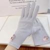 Women Sunscreen Gloves Summer Sun Protection Gloves Non-Slip Touch Screen Gloves Cycling Driving Mittens Thin Anti-Uv Gloves