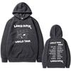 Loded Diper World Tour Hoodie Diary of A Wimpy Kid Hoodies Men Women Hip Hop Oversized Hooded Sweatshirt Male Vintage Streetwear