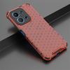 Transparent Phone Case For Xiaomi Poco C85 Anti-knock Honeycomb Armor PC Back Case For Poco C85 Cover For Poco C85 Case 6.9 Inch