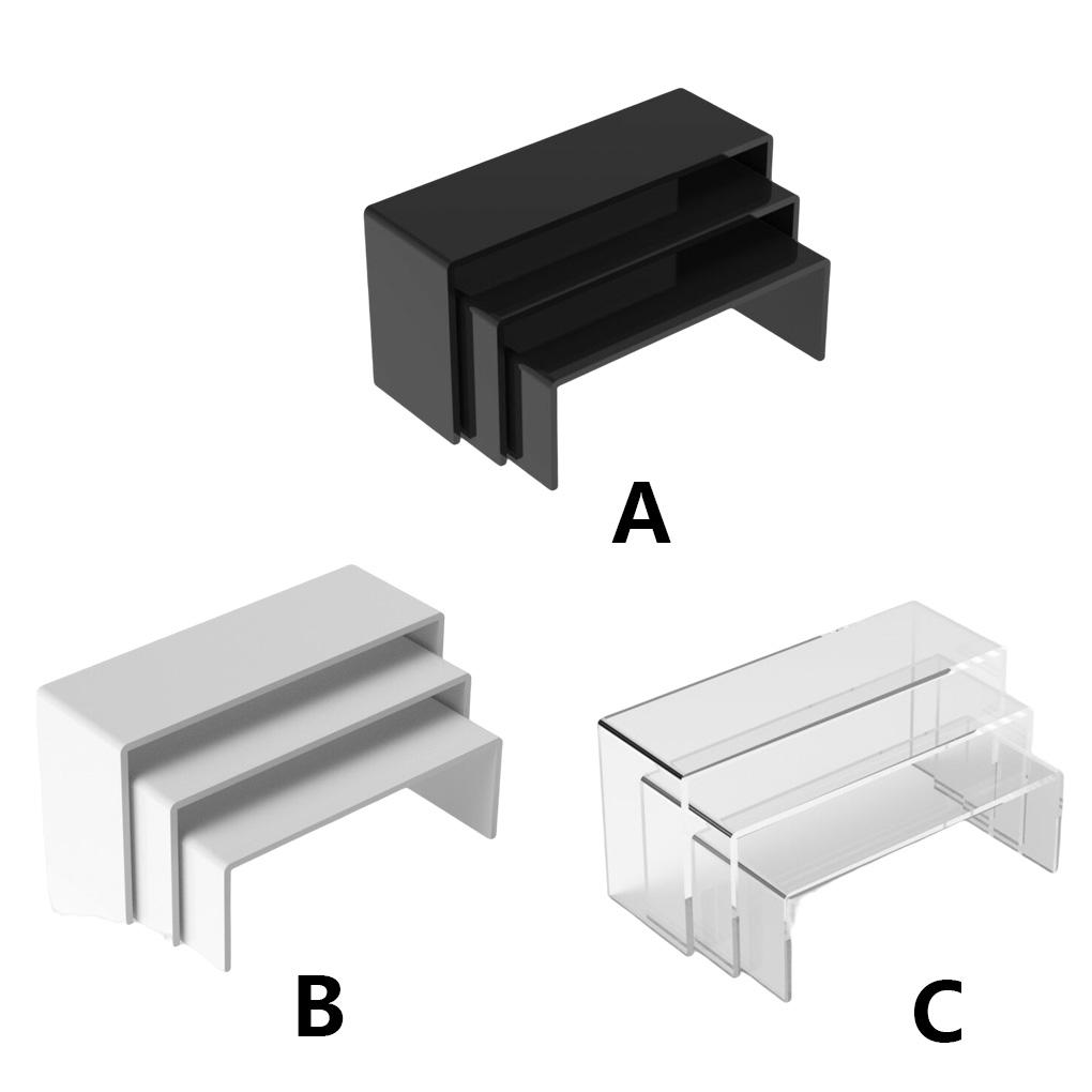 Acrylic Reusable Display Stand U-shaped Cosmetic Cabinet Home Jewelry Shelf Storage Rack Holder Perfume Cosmetic