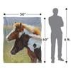 JQ Licensing Silky Foals Supersoft Blanket