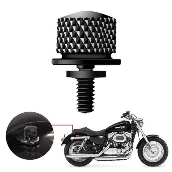 Universal Aluminium Seat Bolt Fender Screws Mount Knob Cover Cap for
