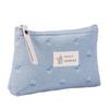 Cute Makeup Bag for Women, Minimalist Cosmetic Pouch Travel Toiletry Organizer, Gift Idea for Girls, Waterproof Small Bag