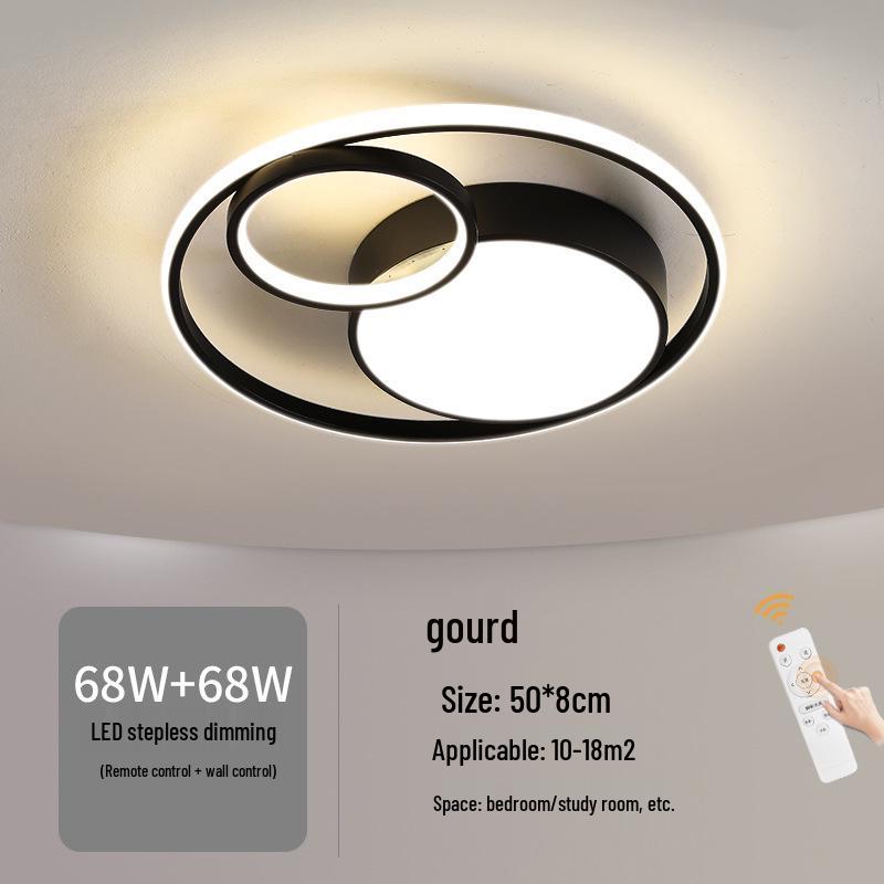 2024 LED Ceiling Light: Modern Minimalist Round Fixture for Bedroom, Living Room, Aisle, Corridor, and Balcony