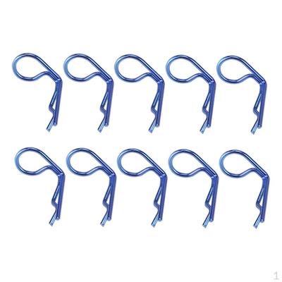 10 peças de Clipes de Carroceria Pins de Pino R para Veículo Carro RC 1/8 1/10 1/12 Decoração