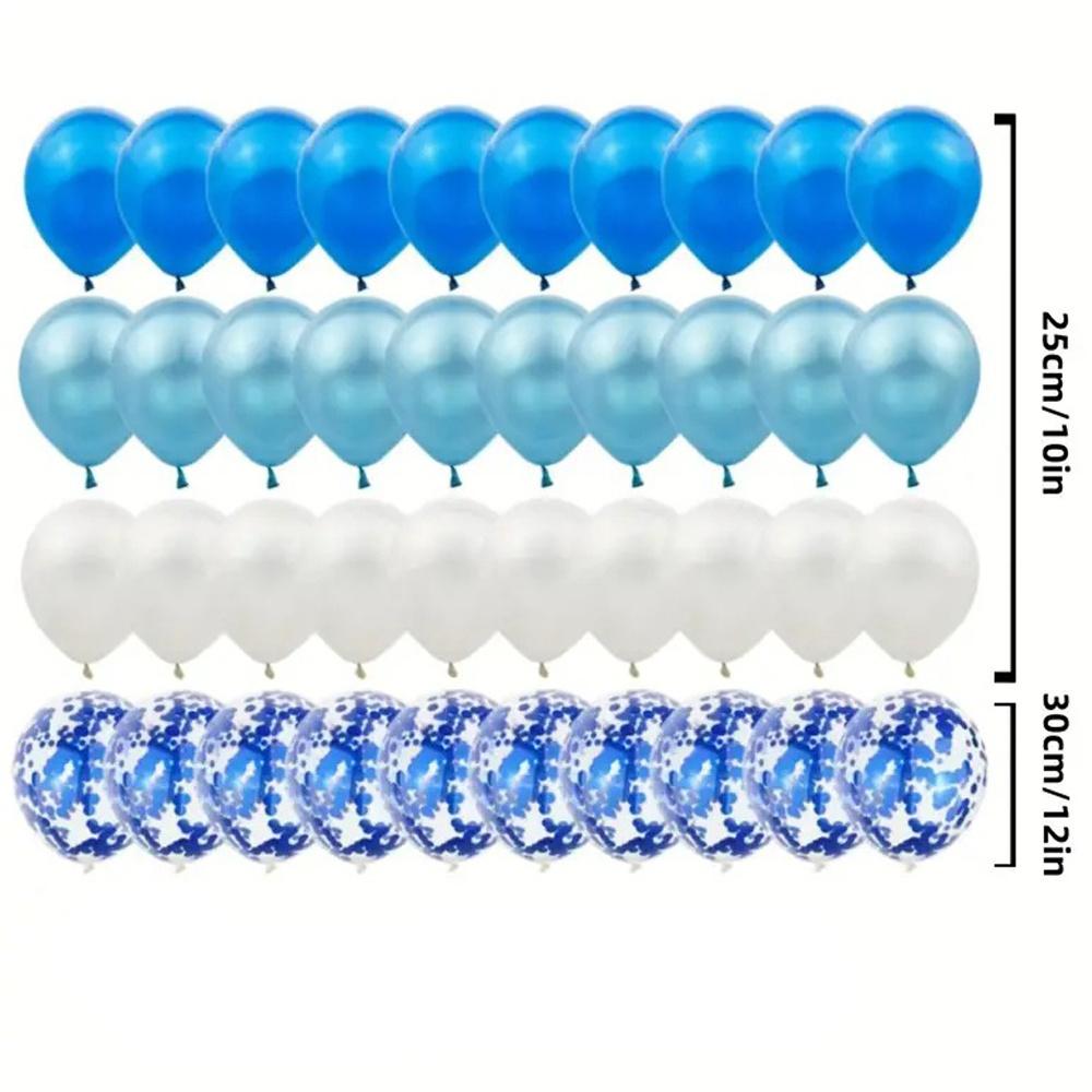 20/40 vnt. Balionų rinkinys Agato marmuro metalizuoti konfeti balionai vaikų gimtadienio vakarėliui, kūdikio sutiktuvių, išleistuvių dekoracija, vestuvės