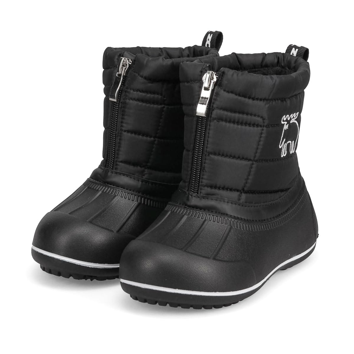 Celebre moz Waterproof Snow Short Boots for Girls and Warm Bean Rain Size 19cm Kids  Boots, Boys, Boots, Boots, Black,