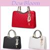Fashionable Pu Leather Shoulder Bag With High Capacity And Rhombus Design For Women