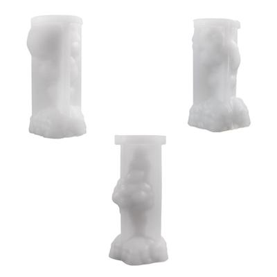Baking Mould Supplies 3D Halloween Skulls Hand Silicone Mold Melt Aromatherapies Making Cupcake Chocolate Baking Decor