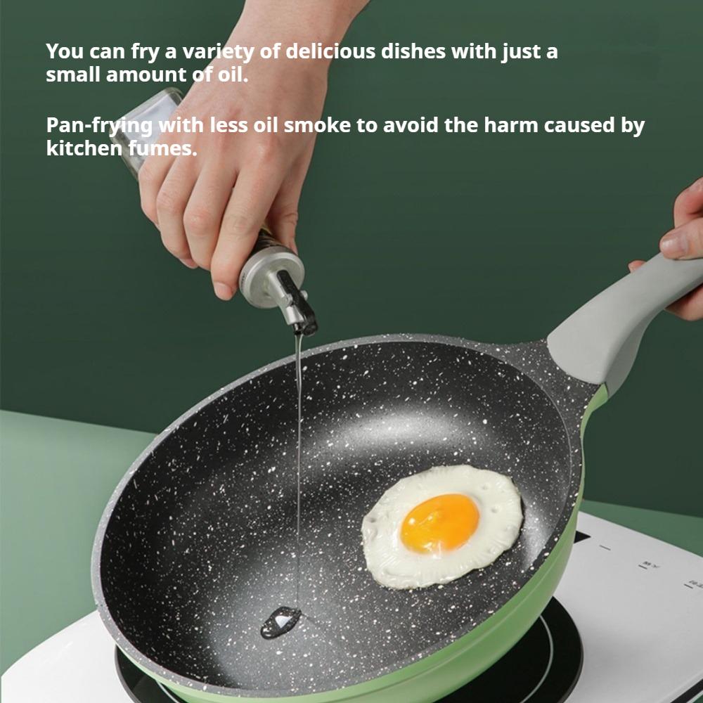 COOKER KING Nonstick Frying Pan Pancake Pan Fried Egg Steak Pan Less Smoke Durable Lightweight Design Household Kitchen Tools