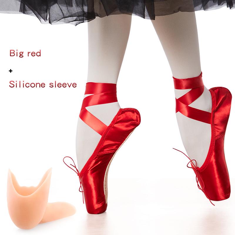 Women's and Children's Soft Sole Ballet Pointe Dance Shoes