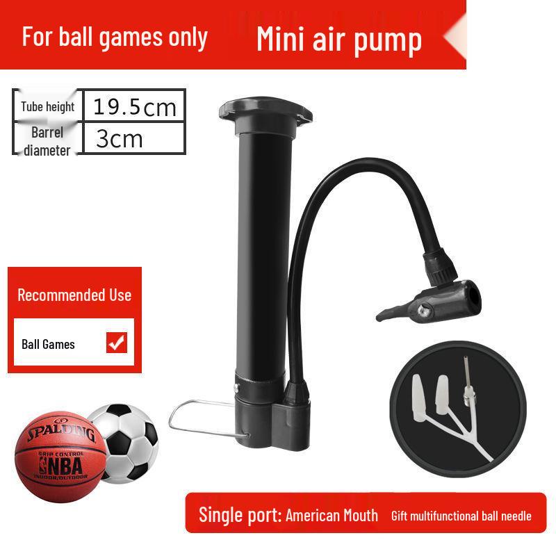 High-Pressure Portable Electric Pump for Bicycles, Cars, Motorcycles, Basketballs, Toys, and More