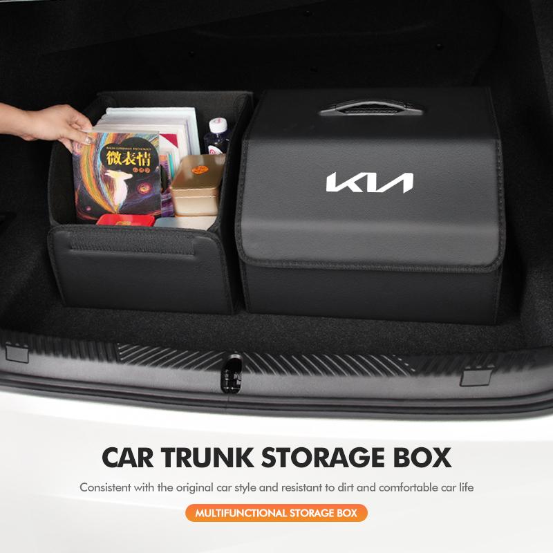 XIOU7 Collapsible Car Storage High Capacity Organizer Trunk Tool Box For KIA Rio K5 K2 Sportage Ceed Sorento Picanto Stinger Soul