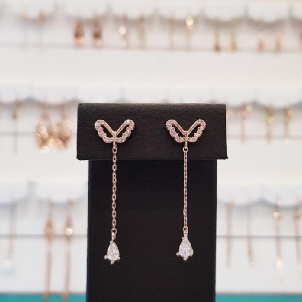 Volare Savezone01 Accessory Heart Pink Drop Earrings Spe496 (15923212)