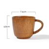 1 Pcs Wooden Big Belly Cups Handmade Natural Spruce Wood Beer Tea Coffee Milk Water Cup Kitchen Bar Drinkware Wholesale