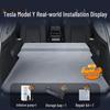 Materasso gonfiabile per auto Tesla Model Y per sedile posteriore e bagagliaio da campeggio