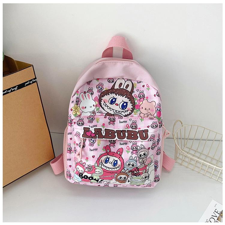 

Детский новый легкий милый рюкзак большой вместимости для девочек, снижающий нагрузку на учеников начальной школы, рюкзак для детского сада, школьный рюкзак для учеников розовый