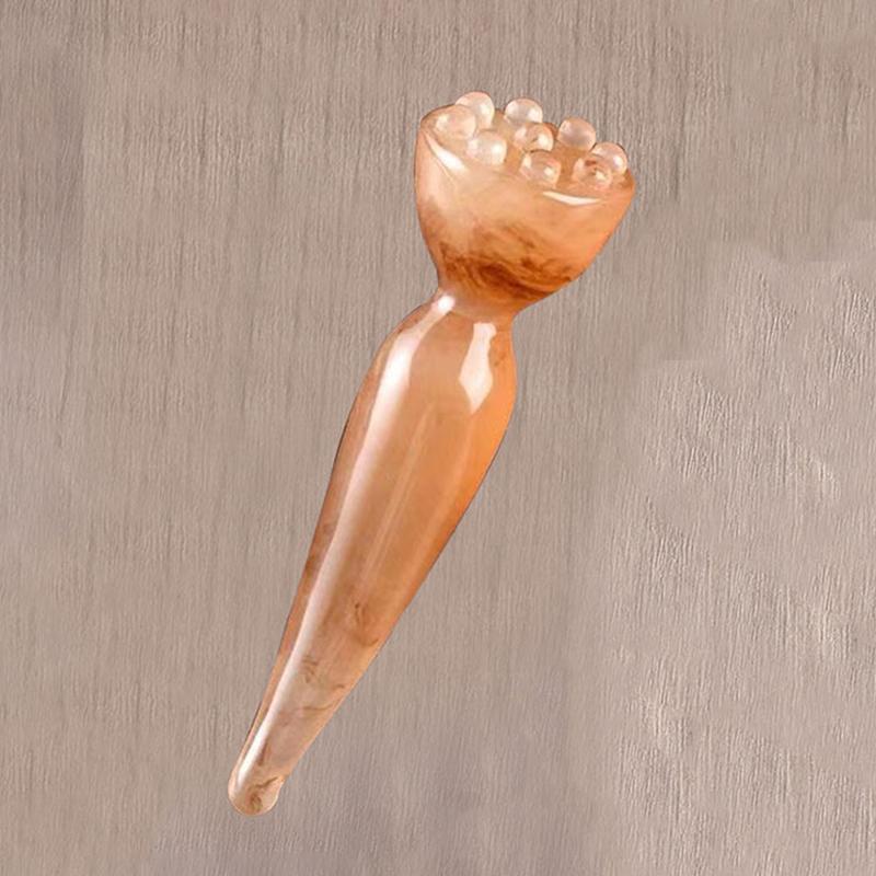 Gesichtsmassagegerät für Gesichts- und Kopfhautmassage, Meridianstimulation, Lifting-Punkte und Ganzkopf-Schaben