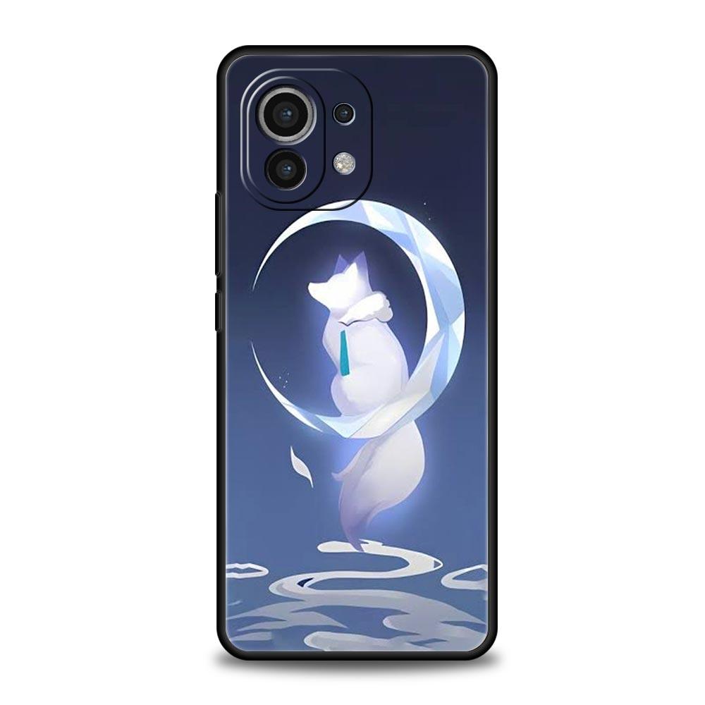 Phone Case For Xiaomi Mi 14 13 12 11 Lite 13T 12T 11x 11T 10T Pro 9T Note 10 Lite Black Cover Honkai Star Rail Game Same Style