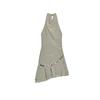 Summer New Product Women's Clothes Ins Style Bowknot Decoration Hanging Collar Stripes Belt Short Dress 8066246