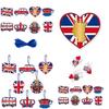 Elegant King Charles Iii Crowned Affair Party Decorations Set Of 8