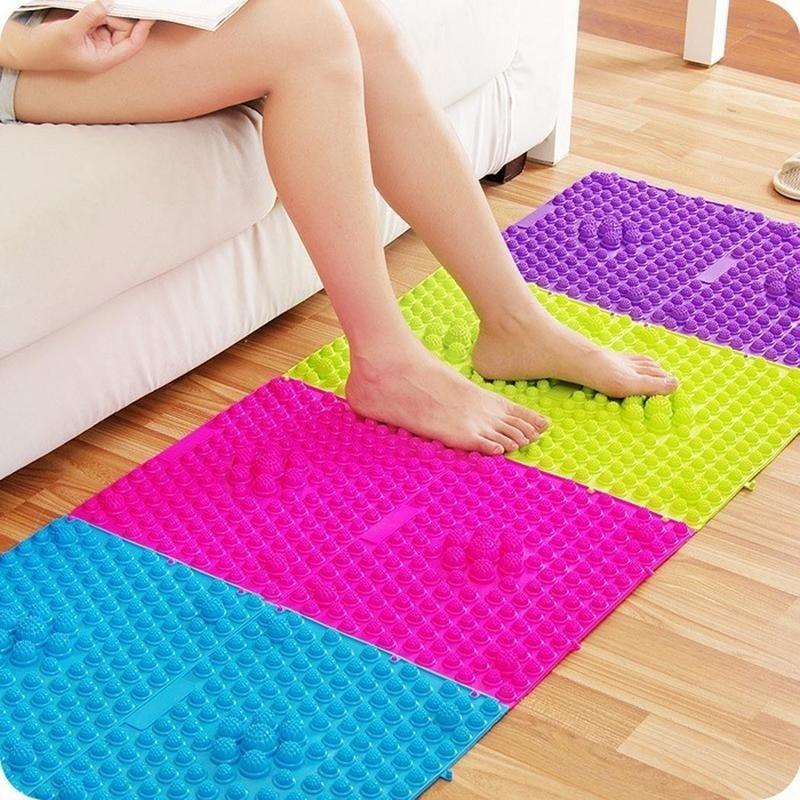 New Foot Massage Pad Health Toe Pressure Plate Mat Blood 1pc