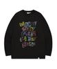 WACKY WILLY Typographic Long Sleeve Black
