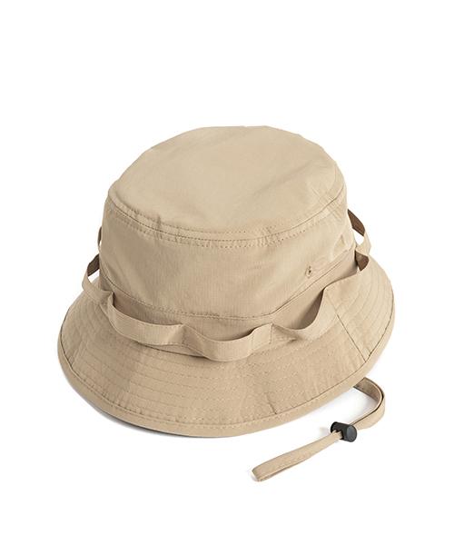 Waildeubeuligseu Rs Jungle Bucket Hat (Beige)